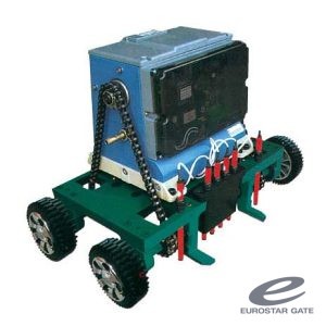 Motor cổng xếp không ray Baisheng