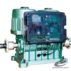 Motor cổng xếp không ray cảm ứng từ Baisheng