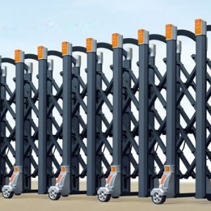 Cửa cổng xếp hợp kim nhôm EG-096