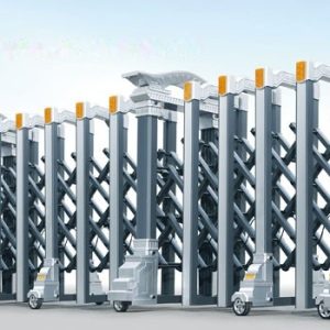 Cửa cổng xếp hợp kim nhôm EG-139