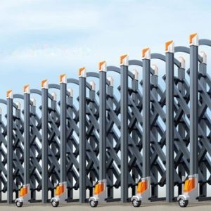 Cửa cổng xếp hợp kim nhôm EG-143