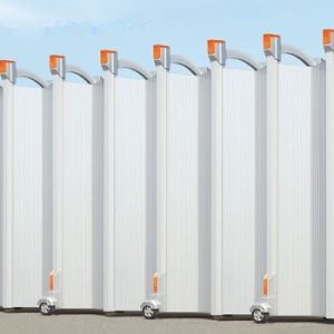 Cửa cổng xếp hợp kim nhôm EG-148