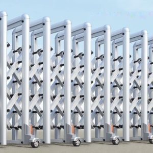 Cửa cổng xếp hợp kim nhôm EG-152
