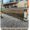 Cổng xếp Bệnh viện Hùng Vương TP.HCM